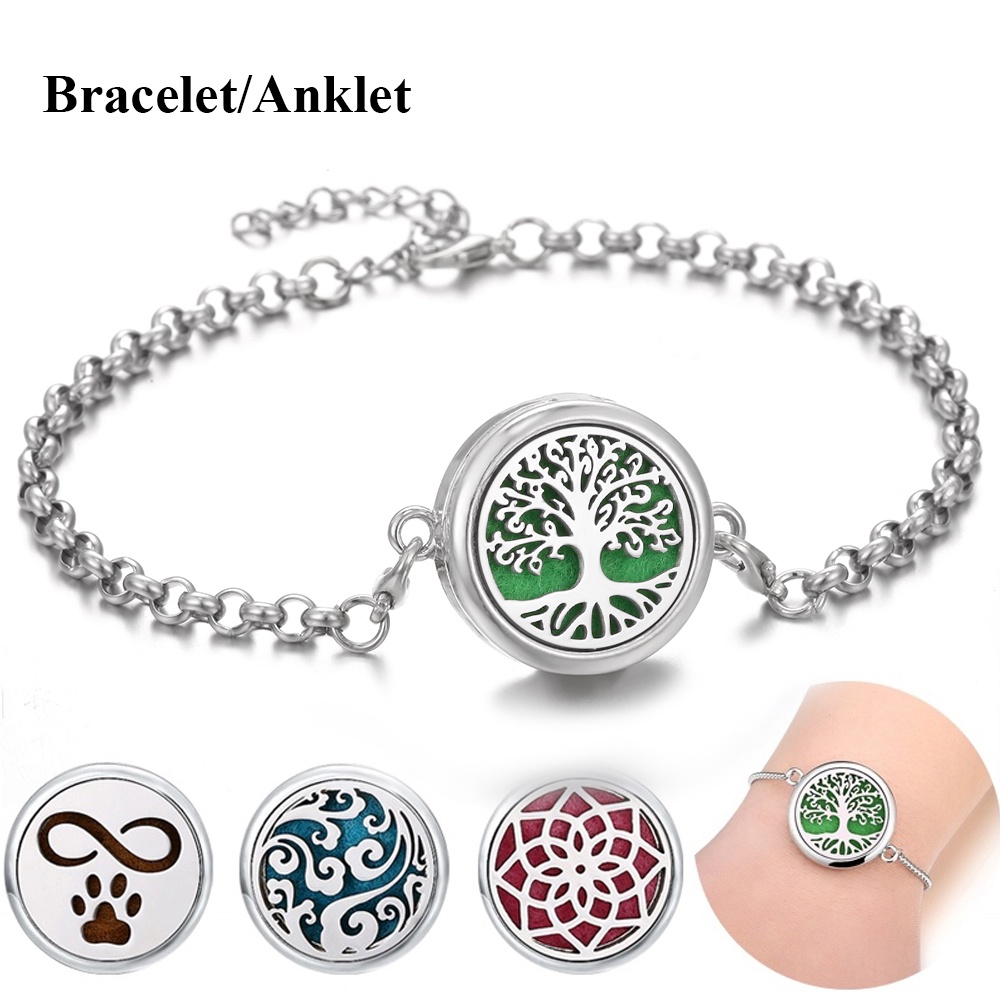 เครื่องประดับ สร้อยข้อมือ น้ํามันหอมระเหย น้ํามันหอมระเหย ป้องกันยุง สําหรับผู้หญิง