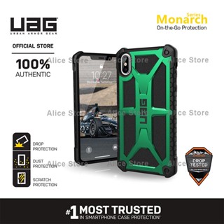 Uag เคสโทรศัพท์มือถือ สีเขียว สําหรับ iPhone XS MAX iPhone X XS XR