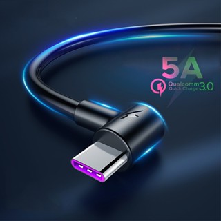 สายชาร์จ USB Type C 5A สําหรับ Huawei P30 Pro P20 Mate 20 Samsung S10 Xiaomi