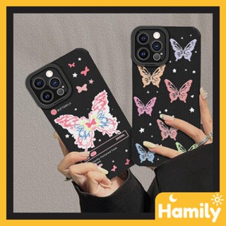 For iPhone 11 Case Skin Pupil Vertical Leather Case Soft Shell Shockproof Phone Case Colorful Butterfly English Compatible with iPhone 14 13 Pro max 12 Pro Max XR XS 7Plus