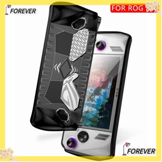 FOREVER เคสป้องกัน, TPU ฝาหลัง, ใหม่ล่าสุด กันกระแทก นิ่ม ป้องกันเต็มรูปแบบ คอนโซลมือถือ สําหรับ ASUS ROG Ally