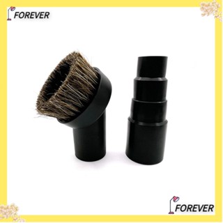 Forever แปรงเครื่องดูดฝุ่น ABS ขนม้า 25 มม. 32 มม. แบบเปลี่ยน สีดํา