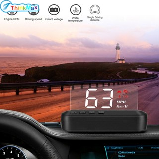 โปรเจคเตอร์ความเร็วสูง HUD Head-up Display C100 OBD Hd อเนกประสงค์ สําหรับรถยนต์