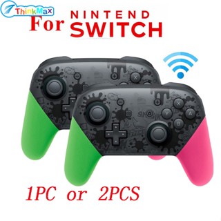 สําหรับ NS Switch Pro Splatoon2 Xenoblade บลูทูธไร้สาย เกมแพด รีโมตคอนโทรล Joypad สําหรับ Nintend Switch เกม Player