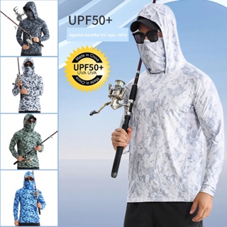 Upf50+ เสื้อผ้าตกปลา เสื้อแขนยาว วันพีช ป้องกันรังสียูวี แฟชั่นฤดูร้อน สําหรับผู้หญิง ผู้ชาย