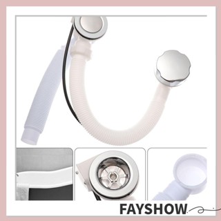 Fay ชุดท่อระบายน้ํา ทรงกลม ทนทาน สําหรับอ่างอาบน้ํา