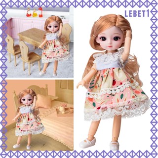 [Lebet] ตุ๊กตา BJD 1/8 ข้อต่อยืดหยุ่น 20 ซม. 13 ชิ้น สําหรับเด็กผู้หญิง