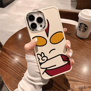 เคสป้องกันโทรศัพท์มือถือซิลิโคน แบบนิ่ม ลายอุลตร้าแมน สําหรับ iPhone 14promax 13pro 12 11 87p x xr xsmax