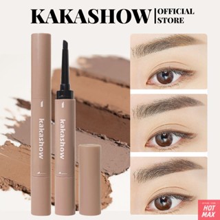 KAKASHOW ครีมเขียนคิ้วกันน้ำ ดินสอเขียนคิ้วกันเหงื่อและทนทาน เครื่องสำอางสามมิติ 4 สี [hotmax]