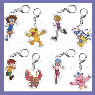 พวงกุญแจ จี้อะคริลิค รูปการ์ตูนอนิเมะ Digimon Taiyi Yagumon Evolution Digimon สําหรับเก็บสะสม