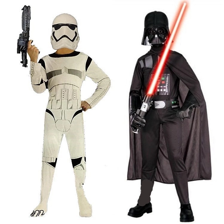 ชุดเครื่องแต่งกายคอสเพลย์ Star War Storm Trooper Darth Vader Anakin Skywalker สําหรับปาร์ตี้ฮาโลวีน คริสต์มาส
