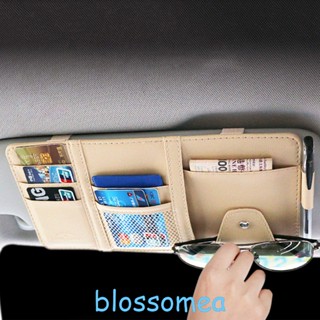 Blossomea ที่บังแดดรถยนต์ ออแกไนเซอร์ กระเป๋าจัดระเบียบ จดทะเบียน เอกสาร ส่วนตัว กระเป๋าจัดระเบียบ