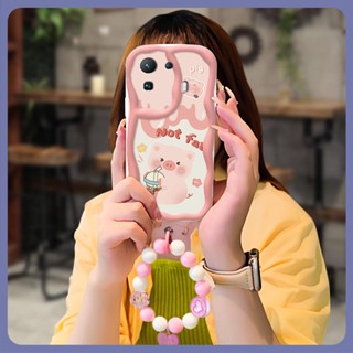 interest Wave border Phone Case For Xiaomi 12 5G/12X/12S Full edging romantic dustproof texture flower Liquid silicone