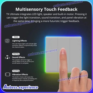 Sonoff T5 Tx Ultimate Smart Wall Switch Full Touch Access Led Light Edge Multi-sensory Ewelink รีโมทคอนโทรลผู้เชี่ยวชาญ