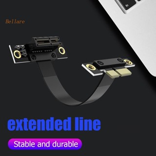 สายเคเบิลอะแดปเตอร์การ์ดเสียง PCI-E3.0 1X ตัวผู้ เป็นตัวเมีย 15 ซม. ป้องกันการรบกวนแม่เหล็กไฟฟ้า EMI