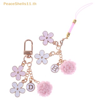 Peaceshells ใหม่ สายคล้องโทรศัพท์มือถือ น่ารัก สําหรับตกแต่งกระเป๋า กุญแจ