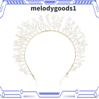 Melodygoods1 ที่คาดผม ผู้หญิง รัดผม เครื่องประดับผม ย้อนยุค