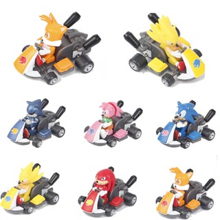 โมเดลฟิกเกอร์ Sonic The Hedgehog Ultrasonic Mouse Action Figures Tails Power Series ของเล่นสําหรับเด็ก