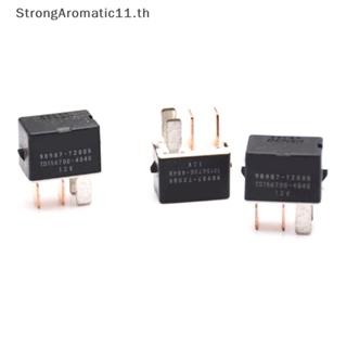 Strongaromatic รีเลย์ EFI 12V 4pin ขนาดเล็ก คุณภาพสูง สําหรับรถยนต์