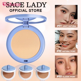 Sace Lady Matte Pressed Powder Flawless Smooth Oil Control Face Makeup/Waterproof Long Lasting [TOP]