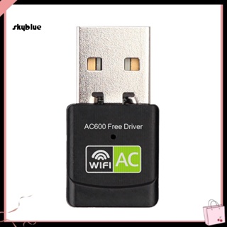 [Sy] Acs-m600 Dual Band 24/5G อะแดปเตอร์รับสัญญาณเครือข่าย WiFi ไร้สาย USB สําหรับ PC