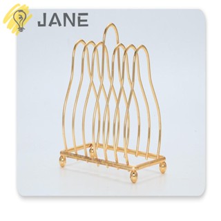 Jane ชั้นวางชามเหล็ก ทรงสามเหลี่ยม ขนาดเล็ก 5.1 นิ้ว ทนทาน สีทอง สําหรับห้องครัว