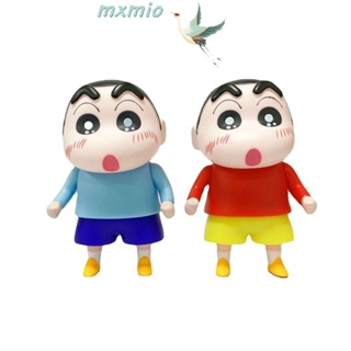 Mxmio ตุ๊กตาฟิกเกอร์ PVC รูปการ์ตูนชินจัง ของเล่นสําหรับเด็ก