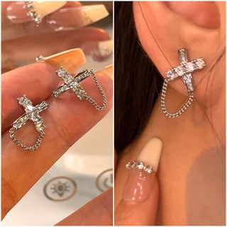 Exquisite and Compact~Earrings for Girls, New and Niche Design, High-end Cold Wind Earrings for Women, Pure Silver Earrings for Women