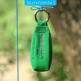 [Sunnimix1] กระเป๋าถ่วงน้ําหนัก ผ้าไนล่อน ห่วงโลหะ สะดวกสบาย สําหรับปีนต้นไม้ กลางแจ้ง