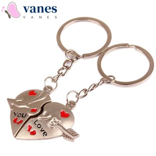 Vanes1 พวงกุญแจคู่รัก น่ารัก คุณภาพสูง เครื่องประดับผู้หญิง ของที่ระลึก ของตกแต่ง รัก พวงกุญแจ