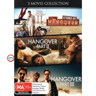 ใหม่! ดีวีดีหนัง The Hangover เดอะ แฮงค์โอเวอร์ ภาค 1-3 DVD Master เสียงไทย (เสียง ไทย/อังกฤษ | ซับ ไทย/อังกฤษ) DVD หนัง