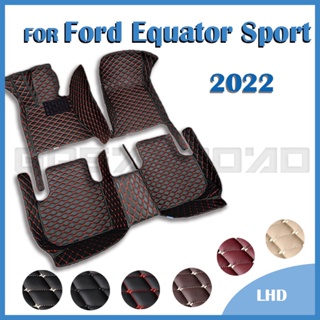 Rhd พรมปูพื้นรถยนต์ สําหรับ Ford Equator Sport 2022 อุปกรณ์เสริมภายในรถยนต์