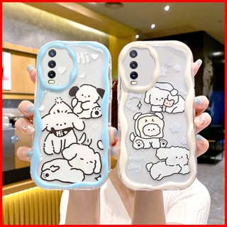 เคส Vivo Y12S เคส Vivo Y20S เคส Vivo Y20 เคส Vivo V2043 V2026 V2029 Y12S เคสโทรศัพท์มือถือ tpu กันตก ป้องกันเต็มเลนส์ ลายการ์ตูนมินิมอล สําหรับ KLQNY