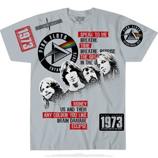 เสื้อยืดแฟชั่น FLOYD Side 1973 สีเทาเข้ม