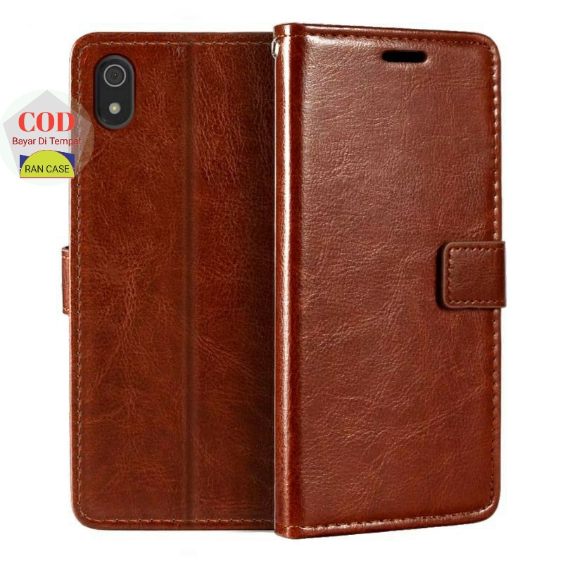 CASE VIVO Y91c Y1s 1820 1929 ซองหนัง HP COVER กระเป๋าสตางค์หนัง FLIP COVER HEADPHONES