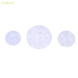 [ErudentT] ไส้กรองไมโครเดอร์มาเบรชั่น ผ้าฝ้าย 10 11 16 มม. แบบเปลี่ยน สําหรับดูแลผิวหน้า และกําจัดสิวหัวดํา 50 ชิ้น ต่อถุง [ใหม่]