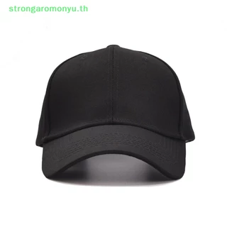 Strongaromonyu Unisex หมวกธรรมดาโค้ง Sun Visor หมวกกลางแจ้งกันฝุ่นเบสบอลสีทึบแฟชั่นปรับหมวกพักผ่อนผู้ชายผู้หญิง TH