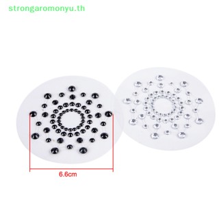 Strongaromonyu สติกเกอร์คริสตัล พลอยเทียม เซ็กซี่ สําหรับติดจุกนม 1 คู่