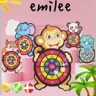 Emilee เกมกระดาน ลูกบอลเหนียว สําหรับเด็ก เล่นกีฬา