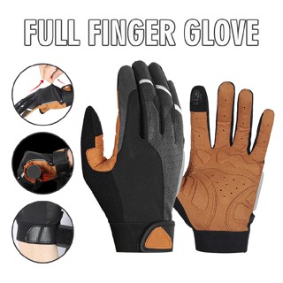 Full Finger Touchscreen Motorcycle Gloves Cycling Mountain Bike Racing