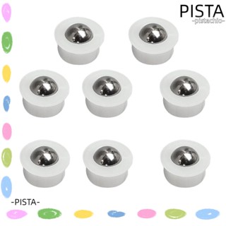 Pista ลูกบอลไนล่อน พลาสติก 4.4 ปอนด์ ~6.6 ปอนด์ ขนาดเล็ก สีขาว สําหรับเฟอร์นิเจอร์ 10 ชิ้น