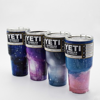 Yeti แก้วน้ํา มีฉนวนกันความร้อน แบบพกพา ขนาด 30 ออนซ์