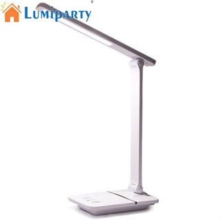 Lumiparty โคมไฟอ่านหนังสือ Led ไร้สาย ถนอมสายตา ปรับได้ 390 มล. 3 สี สําหรับเด็ก