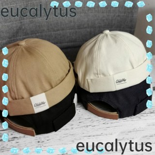 Eucalytus1 หมวกปีกกว้าง สไตล์ฮิปฮอป สําหรับผู้ชาย และผู้หญิง