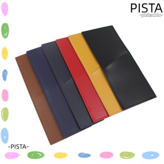 Pista กระเป๋าหนัง ทรงสี่เหลี่ยมผืนผ้า จุของได้เยอะ แบบพกพา สําหรับใส่ช้อนส้อม บนโต๊ะอาหาร