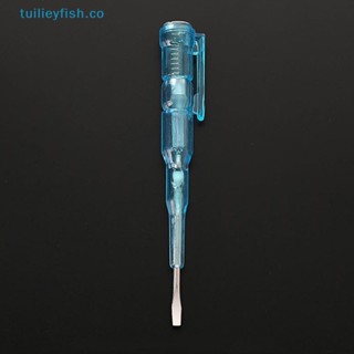 Tuilieyfish ปากกาทดสอบแรงดันไฟฟ้าอัจฉริยะ AC DC 100-500V ไม่สัมผัส เหนี่ยวนําเหนี่ยวนํา ดินสอ โวลต์มิเตอร์ เครื่องตรวจจับพลังงาน ไขควงไฟฟ้า ตัวบ่งชี้