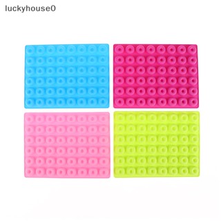 Luckyhouse0^^ แม่พิมพ์ซิลิโคน 48 ช่อง ขนาดเล็ก สําหรับทําโดนัท มัฟฟิน เค้ก บิสกิต DIY 1 ชิ้น