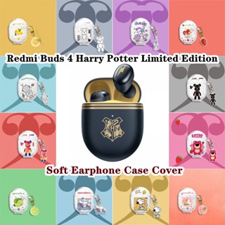 พร้อมส่ง! เคสหูฟัง แบบใส ลายหมีสตรอเบอร์รี่ สําหรับ Redmi Buds 4 Harry Potter Limited Edition