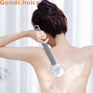 Dual Sided Body Scrubber with Extended Handle for Relaxing Shower Experience