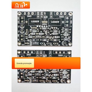 Qsjzhy QSJZHY บอร์ดเปล่า PCB 2SC5200+2SA1943 HIFI 100W DIY 2 ชิ้น